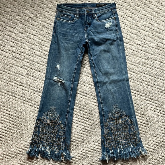 Women’s Blank Nyc Kick Flare Jeans Size 24 - Picture 4 of 5